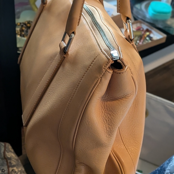 Coach Vintage Bonnie Britian Tan Legency Zip Satchel - Picture 6 of 16